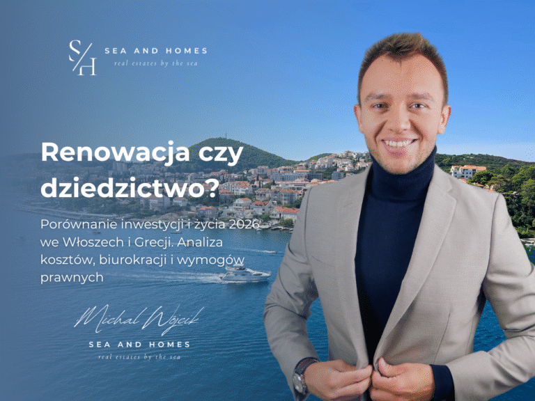 Porównanie inwestycji i życia 2026 we Włoszech i Grecji. Analiza kosztów, biurokracji i wymogów prawnych