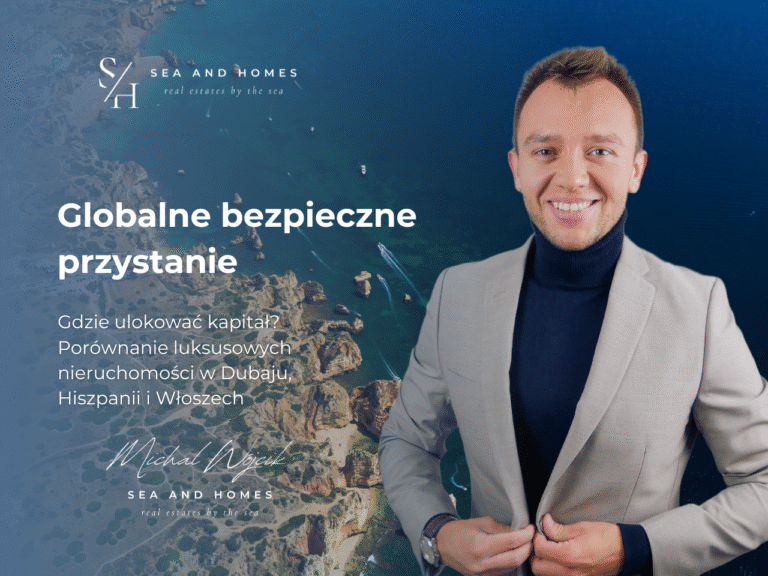 Globalne bezpieczne przystanie 2026: Gdzie ulokować kapitał? Porównanie luksusowych nieruchomości w Dubaju, Hiszpanii i Włoszech
