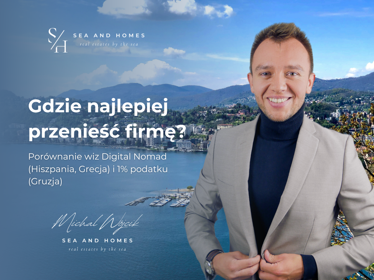 Praca zdalna z raju 2026: Gdzie najlepiej przenieść firmę? Porównanie wiz Digital Nomad (Hiszpania, Grecja) i 1% podatku (Gruzja)